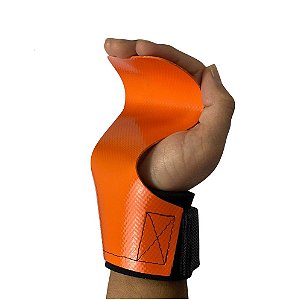 Hand Grip Profissional Laranja P/M - Pro Trainer