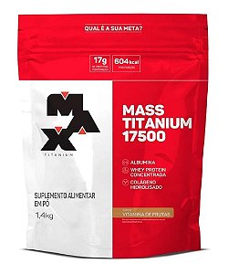 Hipercalorico 1,4Kg Vitaminas de Frutas Mass Titanium - Max Titanium