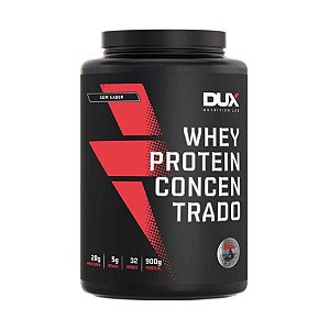 Whey Protein Concentrado - 900g - Sem Sabor - Dux Nutrition