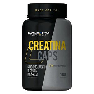 Creatina - 180 caps - Probiótica