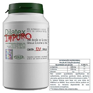 Dilatex Impuro - 120 caps - Sem Sabor - Power Supplements