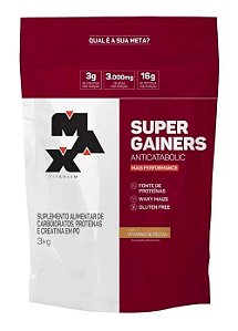 Super Gainers Refil Vitaminas Frutas 3Kg - Max Titanium