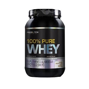 100% Pure Whey - 900gr - Iogurte com Coco - Probiótica
