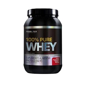 100% Pure Whey - 900gr - Iogurte com Morango - Probiótica