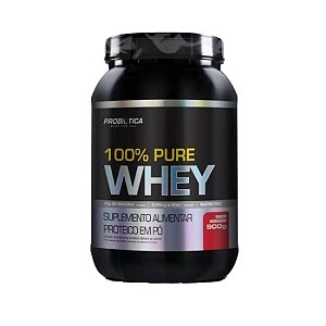 100% Pure Whey - 900gr - Morango - Probiótica