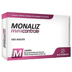 Monaliz Meu Controle - 30 caps - Sanibras