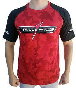 Camiseta IntegralTeam - GG - Vermelha - Integralmédica