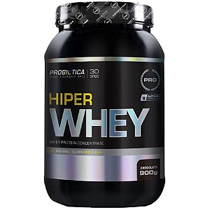 Hiper 100% Whey - 900gr - Chocolate - Probiótica