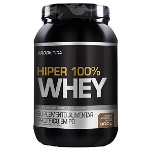 Hiper 100% Whey - 900gr - Cookies & Cream- Probiótica