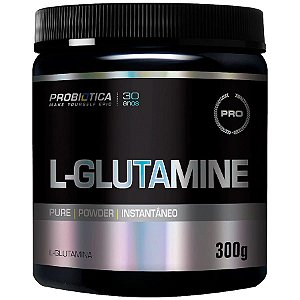 L-Glutamina - 300gr - Sem Sabor - Probiótica