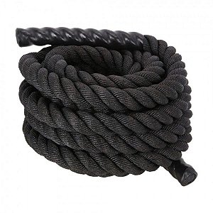 Corda Naval Rope Training Sisal 5m x 40mm  Preto - Taurene