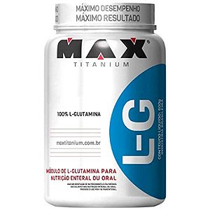L-G - Glutamina - 600g - Max Titanium