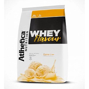 Whey Flavour 850g Milkshake de Creme - Atlhetica Nutrition