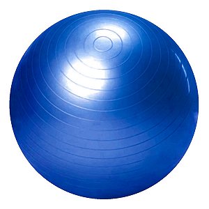 Bola de Ginastica Suíça Gym Ball - 65cm - Azul - Mbfit