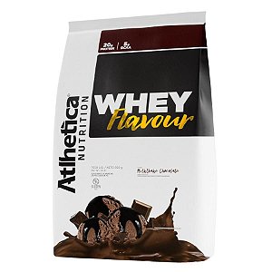 Whey Flavour 850g Milkshake de Chocolate Atlhetica Nutrition