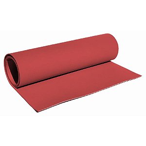 Colchonete Academia EVA - 100x50cmx10mm - Vermelho