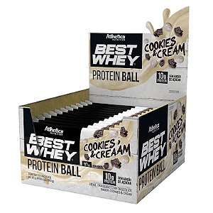Best Whey Protein Ball  (12 Unid. De 50g) Cookies Cream