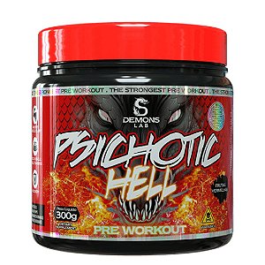 Pre Treino Psichotic Hell Fruit Punch 300g - Demons Lab