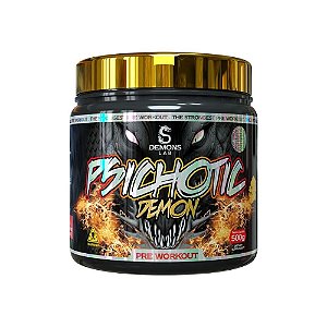 Pre Treino Psichotic Gold Fruit Punch 500g - Demons Lab