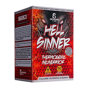 Hell Sinner Termogenic 60 Caps - Demons Lab