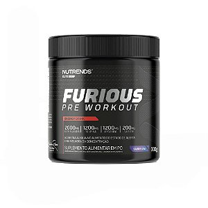 Pre Treino Furious Pre Workout Uva 300g - Nutrends