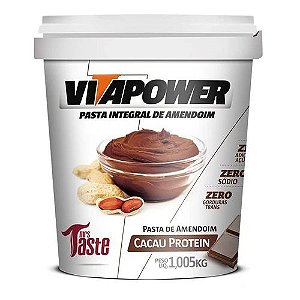 Pasta de Amendoim Cacau Protein (1,005KG) - VITAPOWER