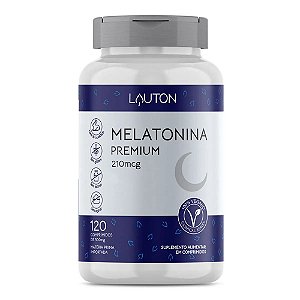 Melatonina 210mcg 120 Comprimidos - Lauton
