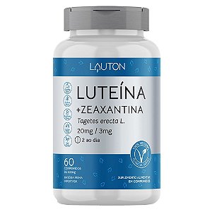 Luteína + Zeaxantina 20mg/3mg 60 Comprimidos - Lauton
