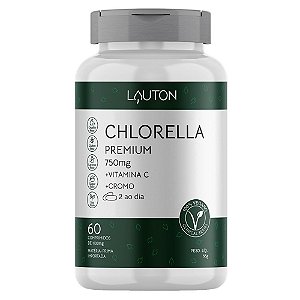Chlorella Premium Antioxidante Cromo 60 Comprimidos - Lauton