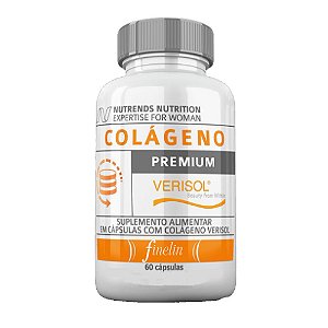 Colágeno Verisol Hidrolisado Premium Finelin 60 Caps - Nutrends