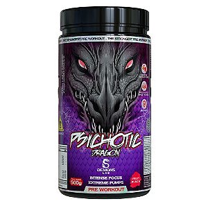 Pre Treino Psichotic Dragon Fruit Punch 500g - Demons Lab