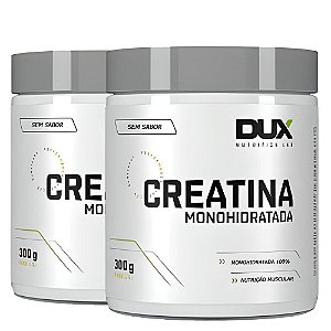 Kit 2x Creatina Monohidratada 100% Pura 300g - Dux Nutrition