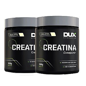 Kit 2x Creatina 300g Creapure Alema - Dux Nutrition