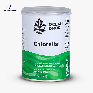 Chlorella Clorella 530mg 240 Caps - Ocean Drop