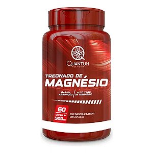 Treonato de Magnesio 500mg 60 caps - Quantum