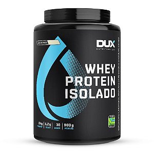Whey Protein Proteina Isolado 900g Chocolate Branco - Dux