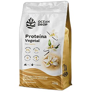Proteina Vegetal 9 Aminoacidos 450g Baunilha - Ocean Drop