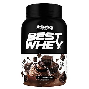 Best Whey Isolado Hidrolisado Brownie 900g - Atlhetica