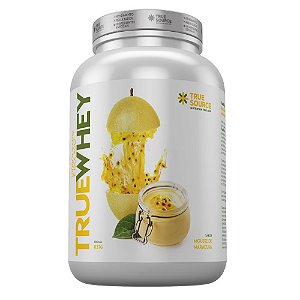True Whey Protein Isolado Mousse Maracuja 837g - True Source