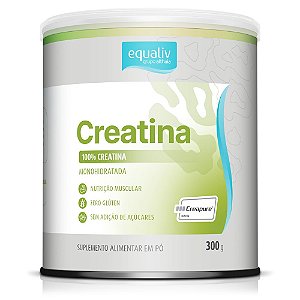 Creatina Creapure Monohidratada 300g - Equaliv