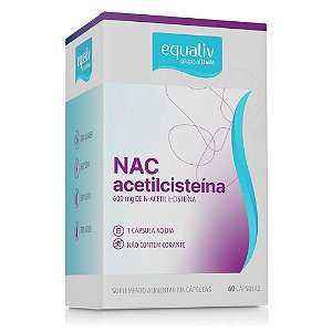 NAC Acetilcisteina 600 Mg 60 Caps - Equaliv
