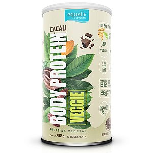 Body Protein Veggie Cacau 418g - Equaliv