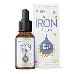 Iron Plus Family Care Gotas 30Ml Morango - True Source
