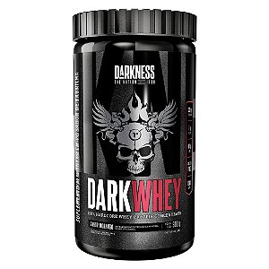 Dark Whey Concentrado 900g Morango - Darkness