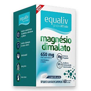 Magnesio Dimalato 650 Mg 60 Tabs - Equaliv