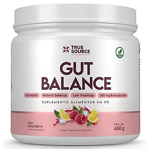 Gut Balance Glutamina Citrus Berry 450g - True Source