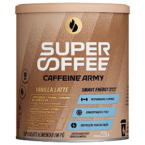 SuperCoffee 3.0 Vanilla Latte 220g - Caffeine Army