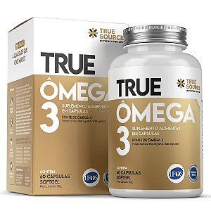 True Omega 3 Vitamina E 1000Mg 60 Caps - True Source