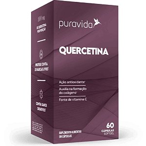 Quercetina Vitamina C 60 Caps - PuraVida