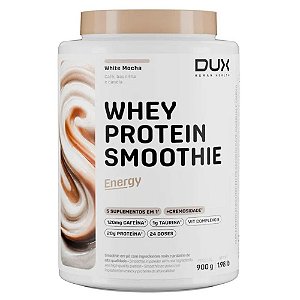 Whey Protein Smoothie Energy White Mocha 900g - Dux